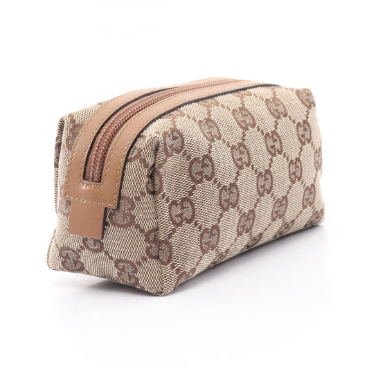 Gucci Canvas Leather Pouch 29596