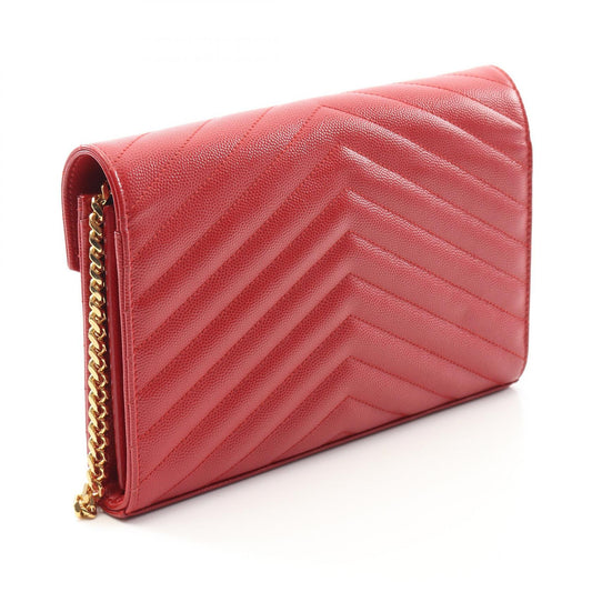 Yves Saint Laurent Cassandra Leather Shoulder Bag