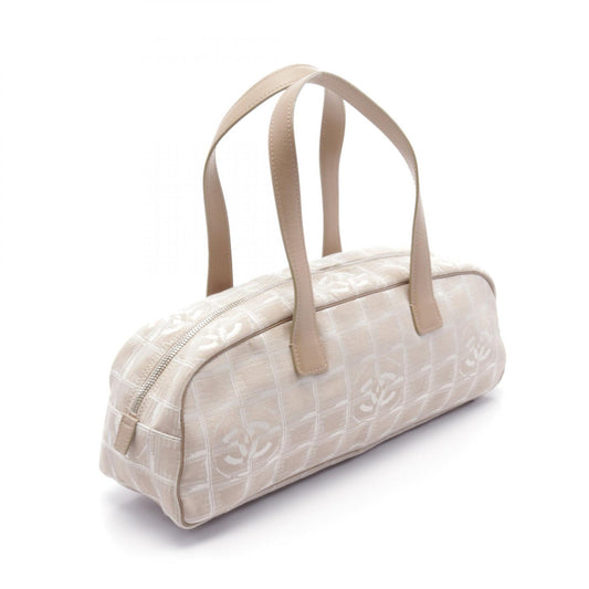 Chanel Canvas Leather Handbag A15828