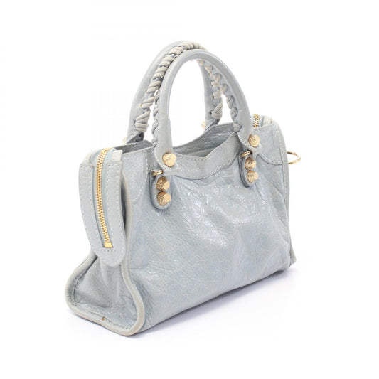 Balenciaga Leather Giant Mini City Handbag