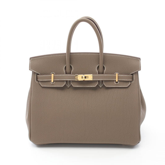 Hermes Birkin 25 Leather Handbag