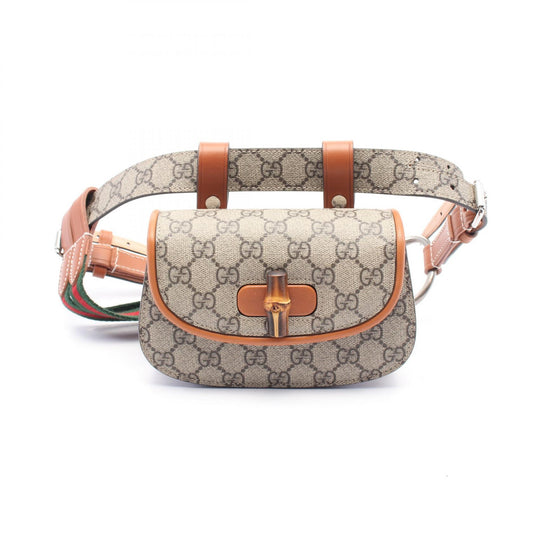 Gucci Bamboo 1947 Mini Belt Bag PVC Leather