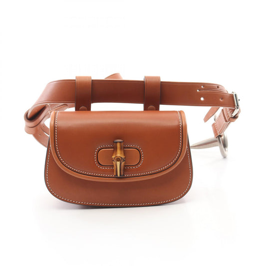 Gucci Bamboo 1947 Mini Leather Belt Bag