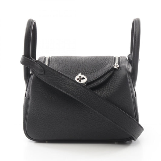 Hermes Lindy Mini Shoulder Bag Black