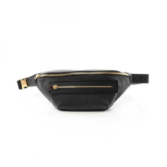 Tom Ford Buckley Leather Belt Bag Black