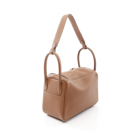 Hermes Lindy 26 Gold Shoulder Bag Brown