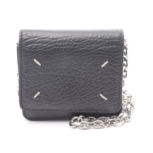 Maison Margiela Leather Shoulder Bag Black