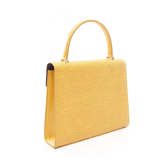 Louis Vuitton Epi Yellow Leather Handbag M52379