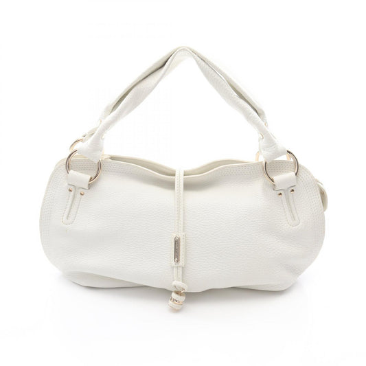 Celine Bitter Sweet Leather Handbag White