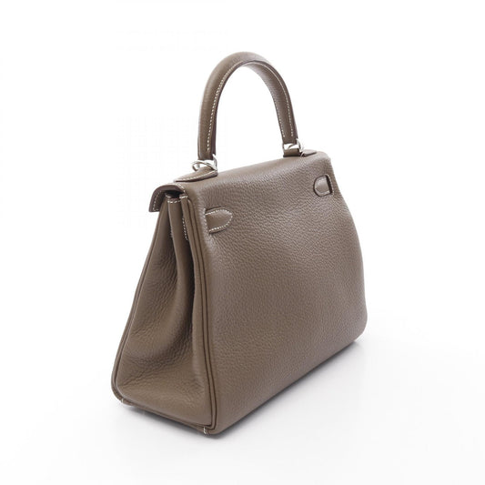 Hermes Kelly 28 Etoupe Handbag Brown