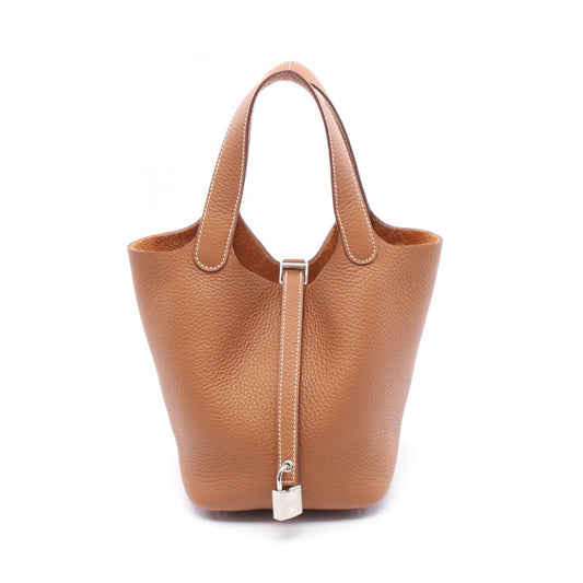 Hermes Picotin Lock PM Handbag Brown