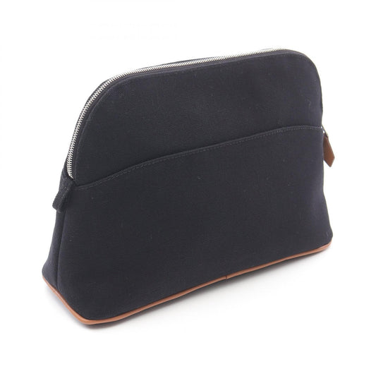 Hermes Bolide MM 25 Canvas Leather Pouch