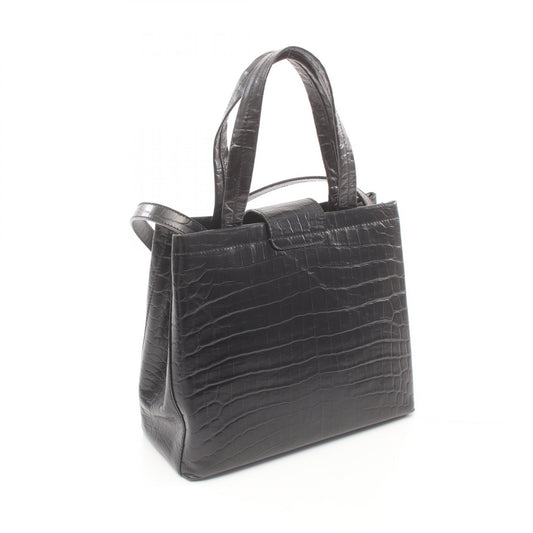 Salvatore Ferragamo Gancini Leather Handbag