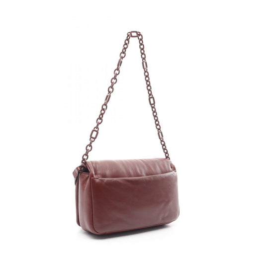 Roger Vivier Viv Shock Leather Shoulder Bag