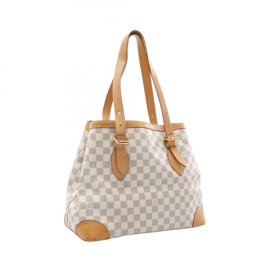 Louis Vuitton Damier Azur Hampstead MM Tote Bag