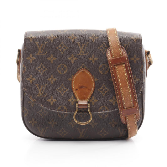 Louis Vuitton Monogram Canvas Leather Shoulder Bag