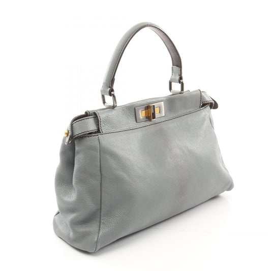 Fendi Peekaboo Leather Handbag 8BN211