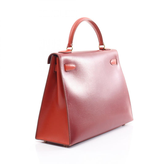 Hermes Kelly 32 Rouge Ash Brick Handbag