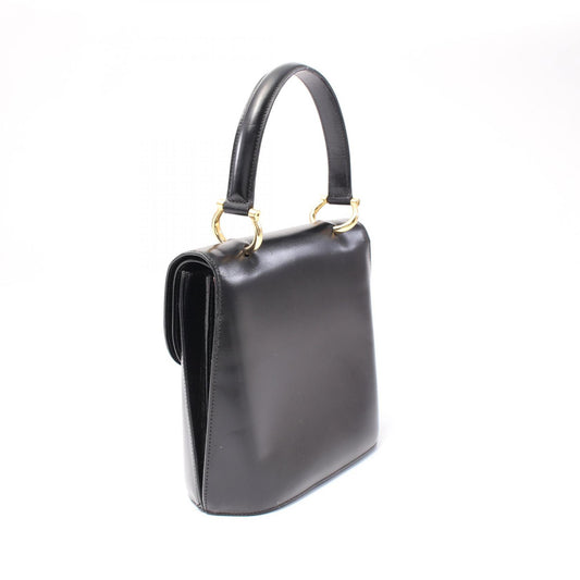Celine Leather Handbag Black