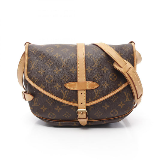 Louis Vuitton Monogram Saumur 30 Shoulder Bag M42256
