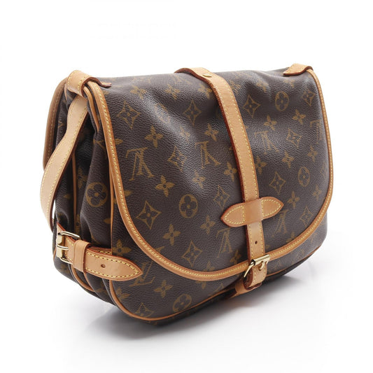 Louis Vuitton Monogram Saumur 30 Shoulder Bag M42256