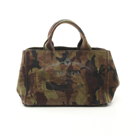 Prada CANAPA Canvas Tote Bag B2642B