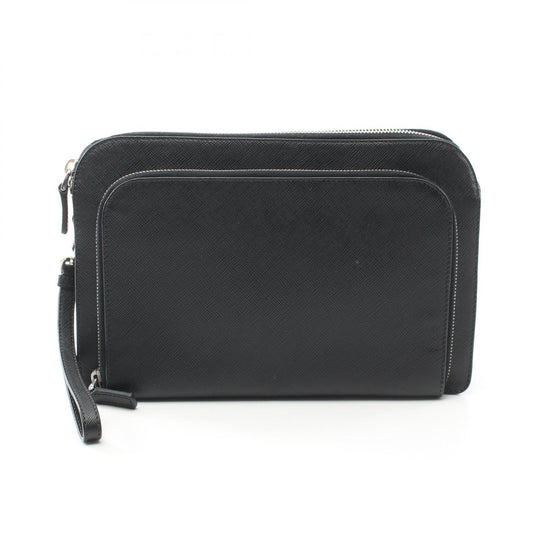 Prada Saffiano Leather Clutch Bag VR0051