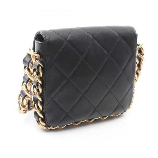 Chanel Lambskin Small Flap Shoulder Bag AS2831