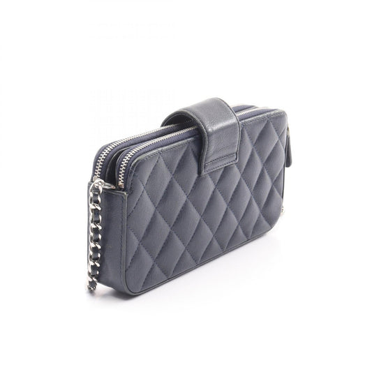 Chanel Leather Half Coco Mark Shoulder Bag