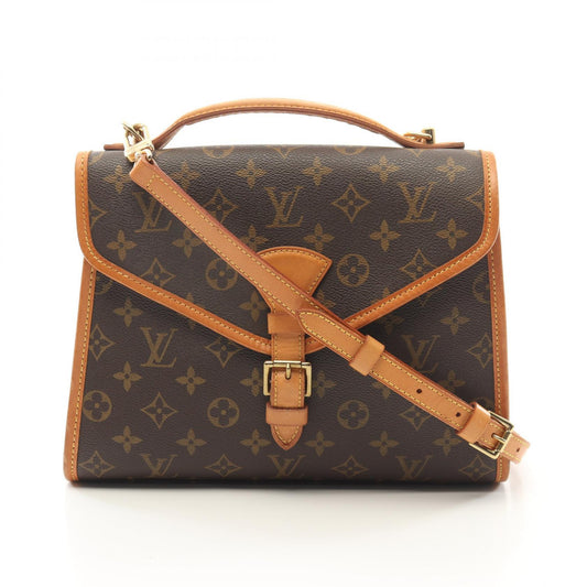 Louis Vuitton Bel Air Handbag Monogram Brown
