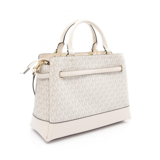 Michael Kors REED Large Satchel MK Signature Tote Bag