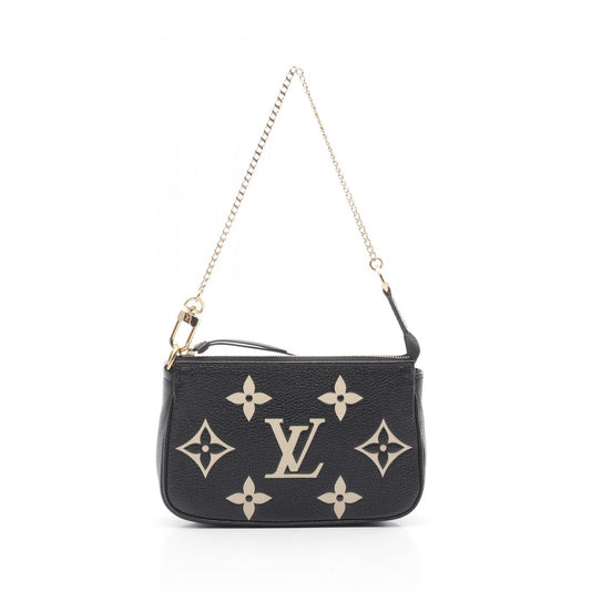 Louis Vuitton Monogram Leather Mini Pochette Bicolor Handbag