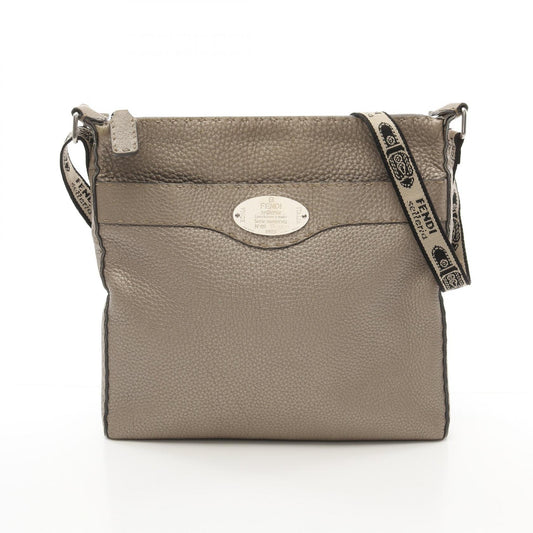Fendi Selleria Leather Shoulder Bag 8BT109