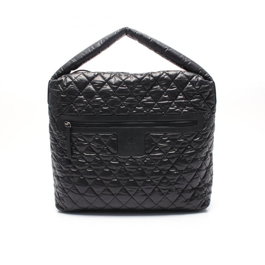 Chanel Nylon Leather Coco Cocoon Tote Bag