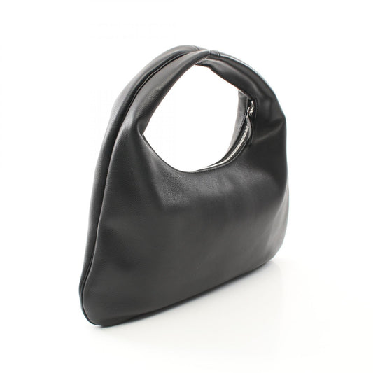 The Row Small Everyday Leather Handbag Black