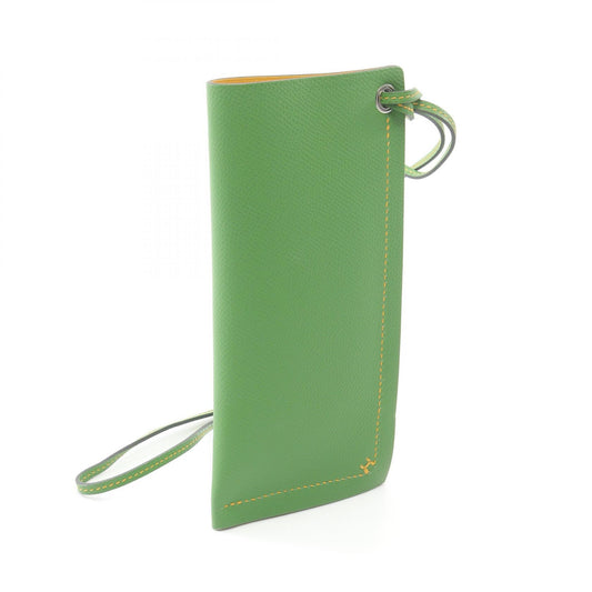 Hermes H Ceres Verso Green Shoulder Bag