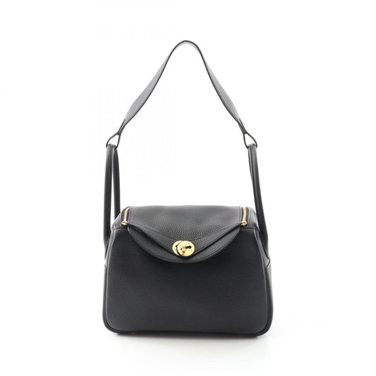 Hermes Lindy 26 Shoulder Bag Black