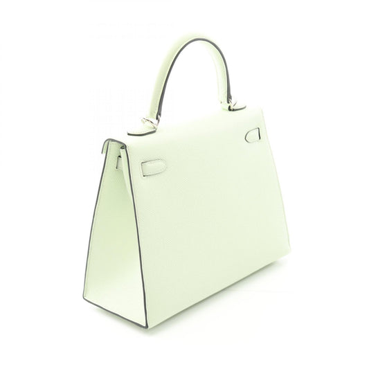 Hermes Kelly 25 Handbag Green