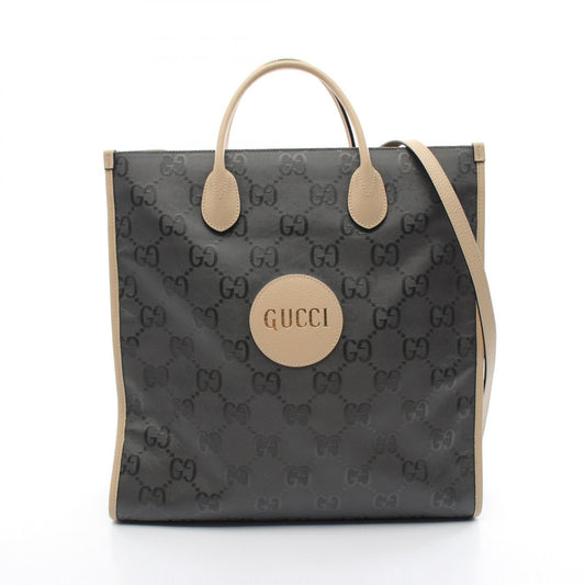 Gucci Off The Grid GG Tote Bag Leather Nylon