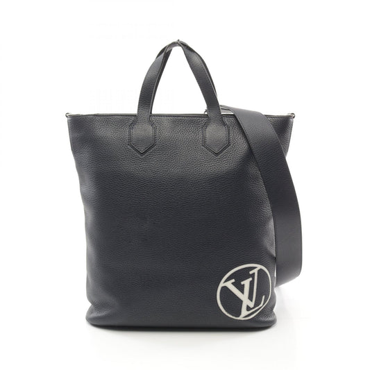 Louis Vuitton Eastside Tote Bag Navy Leather