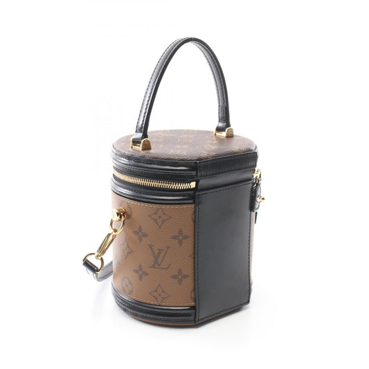 Louis Vuitton Monogram Reverse Canvas Leather Handbag M43986