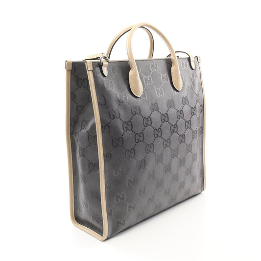 Gucci Off The Grid GG Nylon Leather Tote