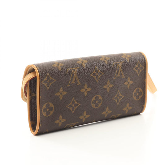 Louis Vuitton Monogram Canvas Leather Twin PM Bag