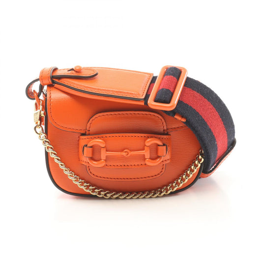 Gucci Mini Horsebit 1955 Leather Shoulder Bag