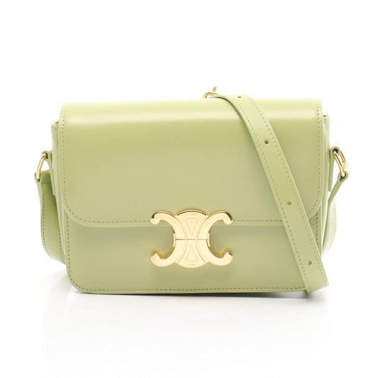 Celine Teen Triomphe Leather Shoulder Bag