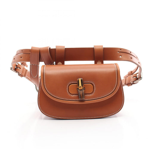 Gucci Bamboo 1947 Mini Leather Belt Bag
