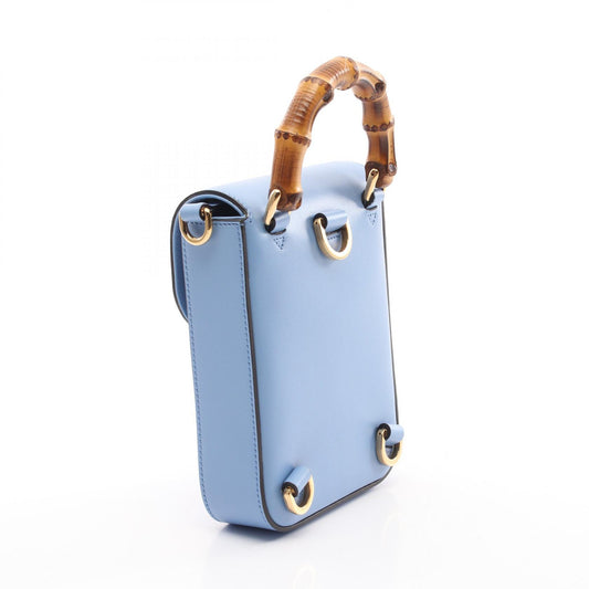 Gucci Bamboo Leather Handbag 702106