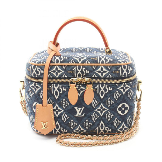 Louis Vuitton Monogram Jacquard Canvas Leather Vanity Handbag M57403