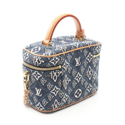 Louis Vuitton Monogram Jacquard Canvas Leather Vanity Handbag M57403