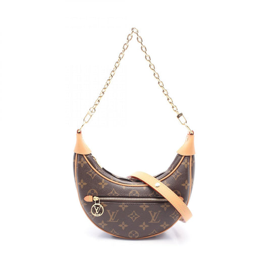 Louis Vuitton Loop Shoulder Bag Monogram Brown